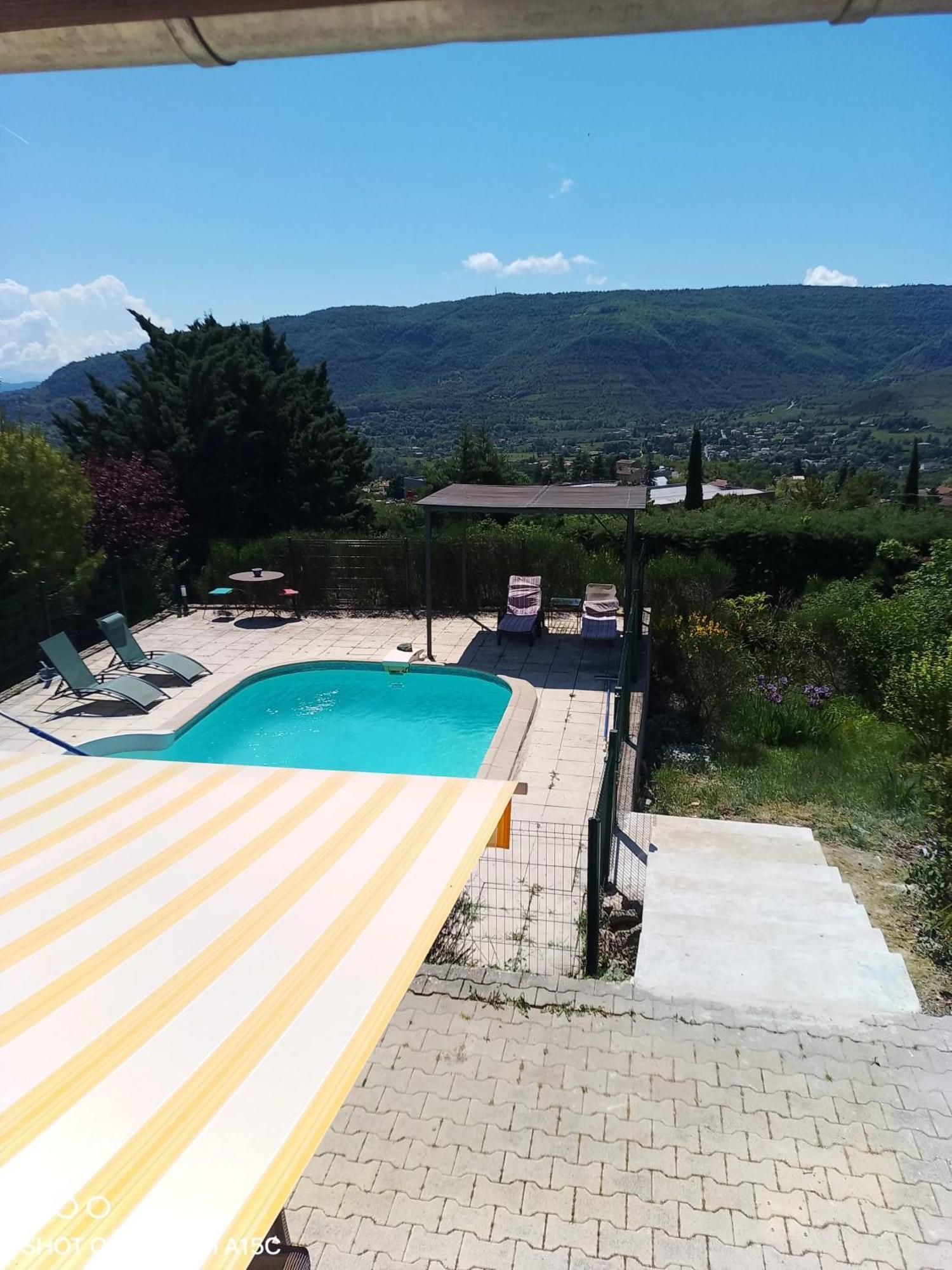 Maison Paisible A Veyras Avec Piscine Privee Et Vue Montagne Экстерьер фото