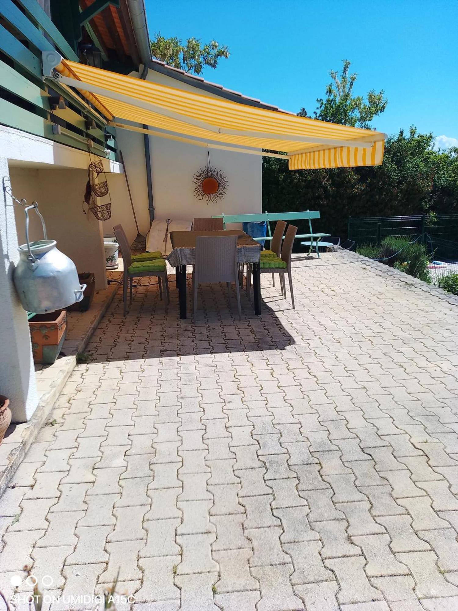 Maison Paisible A Veyras Avec Piscine Privee Et Vue Montagne Экстерьер фото