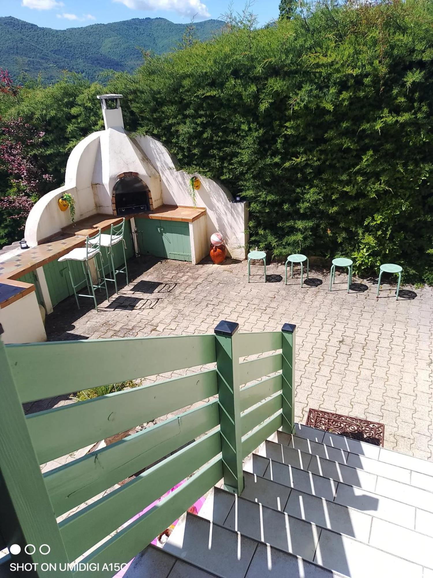 Maison Paisible A Veyras Avec Piscine Privee Et Vue Montagne Экстерьер фото